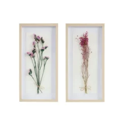 Kirkland's Home Framed Art-Avant Garden Dried Flowers Shadowboxes, Set Of 2