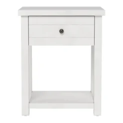 Kirkland's Home Accent & End Tables-Bailie Wooden Side Table