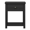 Kirkland's Home Accent & End Tables-Bailie Wooden Side Table