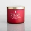 Kirkland's Home Candles-Baked Apple And Caramel Triple Wick Jar Candle