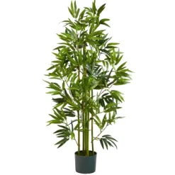 Kirkland's Home Trees & Topiaries-Bamboo Shoot Tree In Nursery Planter