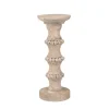 Kirkland's Home Candle Holders-Banded Bead Wood Candle Holder, 13 In.