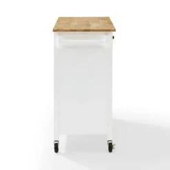 Kirkland's Home Kitchen Islands & Bar Carts-Barn Door Kitchen Cart