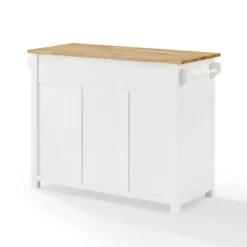 Kirkland's Home Kitchen Islands & Bar Carts-Barn Door Kitchen Cart