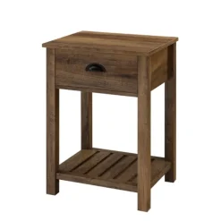 Kirkland's Home Accent & End Tables-Barnwood Country Accent Table