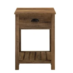 Kirkland's Home Accent & End Tables-Barnwood Country Accent Table