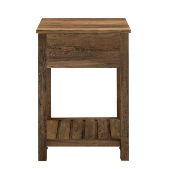 Kirkland's Home Accent & End Tables-Barnwood Country Accent Table
