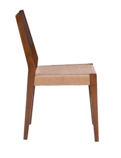 Kirkland's Home Dining Chairs-Basketweave Wood Dining Chairs, Set Of 2