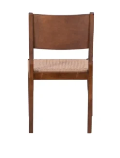 Kirkland's Home Dining Chairs-Basketweave Wood Dining Chairs, Set Of 2