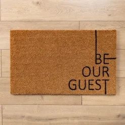 Kirkland's Home Doormats-Be Our Guest Coir Doormat