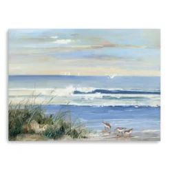 Kirkland's Home Canvas Art-Beach Combers Giclee Canvas Art Print, 48X36 In.