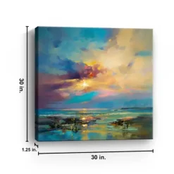 Kirkland's Home Canvas Art-Before Nightfall Canvas Art Print, 30X30 In.