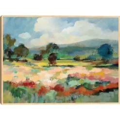 Kirkland's Home Canvas Art-Before The Summer Rain Framed Canvas Art Print