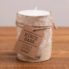 Kirkland's Home Candles-Birch Bark Pillar Candle, 4 In.