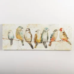Kirkland's Home Canvas Art-Birds On Wire Canvas Art Print