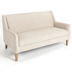 Kirkland's Home Sofas & Loveseats-Bisbee Sand Dotted Loveseat