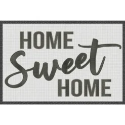 Kirkland's Home Kitchen & Floor Mats-Black And White Home Sweet Home Floor Mat, 24X36
