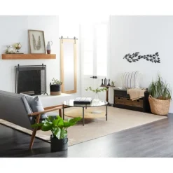 Kirkland's Home Decorative Accents-Black And White Wooden Tic Tac Toe Board