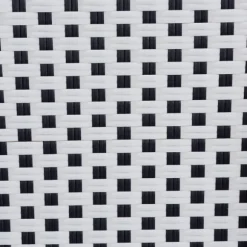 Kirkland's Home Dining Chairs-Black And White Woven Dining Chairs, Set Of 2