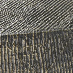 Kirkland's Home Coffee Tables-Black Hand-Stamped Iron 3-Pc. Table Set