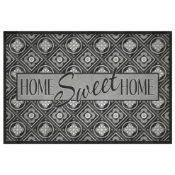 Kirkland's Home Kitchen & Floor Mats-Black Mosaic Home Sweet Home Floor Mat, 24X36