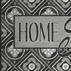 Kirkland's Home Kitchen & Floor Mats-Black Mosaic Home Sweet Home Floor Mat, 24X36