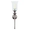 Kirkland's Home Sconces-Black Nickel Bell Sconce