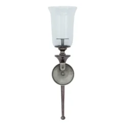 Kirkland's Home Sconces-Black Nickel Bell Sconce