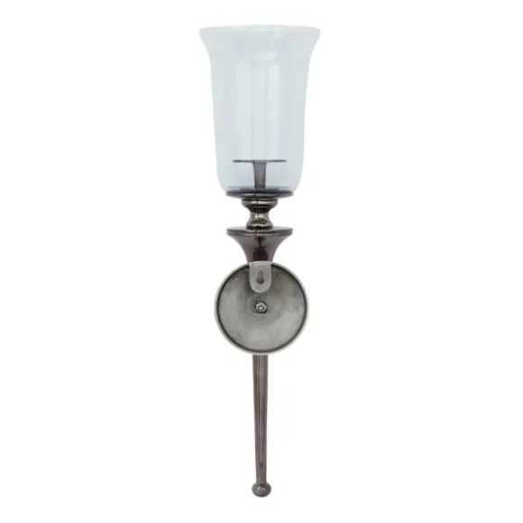 Kirkland's Home Sconces-Black Nickel Bell Sconce