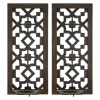 Kirkland's Home Sconces-Black Ornate Laser Cut Sconces, Set Of 2
