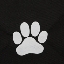 Kirkland's Home Baskets & Boxes-Black Paw Print Round Pet Basket