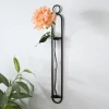 Kirkland's Home Wall Storage-Black Singular Glass Wall Budvase