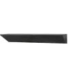 Kirkland's Home Shelves-Black Wedge Wood Large Floating Shelf