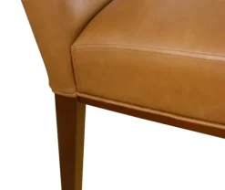 Kirkland's Home Dining Chairs-Blair Carmel Leather Dining Chair