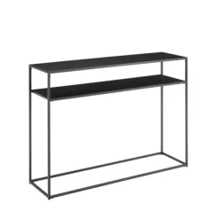 Kirkland's Home Entryway Furniture-Blake Simple Metal Console Table