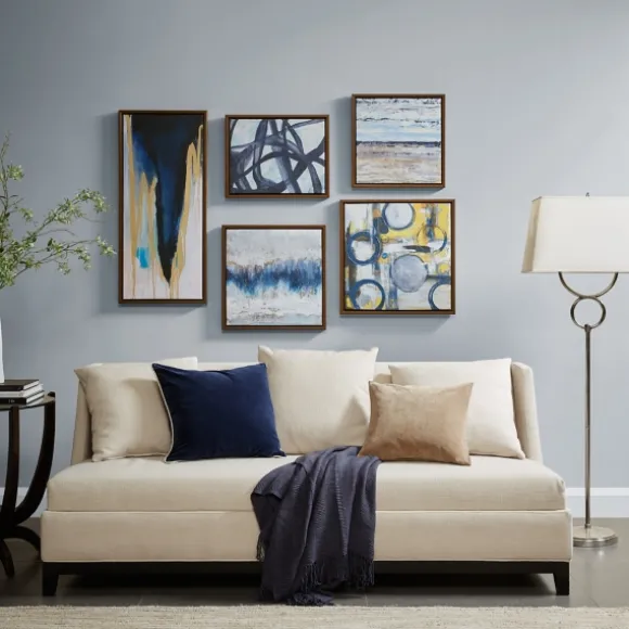 Kirkland's Home Framed Art-Bliss Multi-Sized Canvas Art Prints, Set Of 5