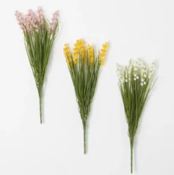 Kirkland's Home Stems & Bouquets-Blooming Floral Grass Bundles, Set Of 3