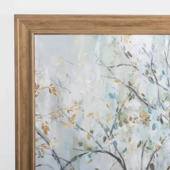 Kirkland's Home Framed Art-Blue And Gold Treetops Framed Art Print