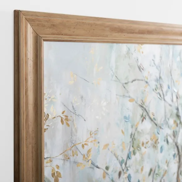 Kirkland's Home Framed Art-Blue And Gold Treetops Framed Art Print