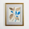 Kirkland's Home Framed Art-Blue Baroque Botanicals Framed Art Print