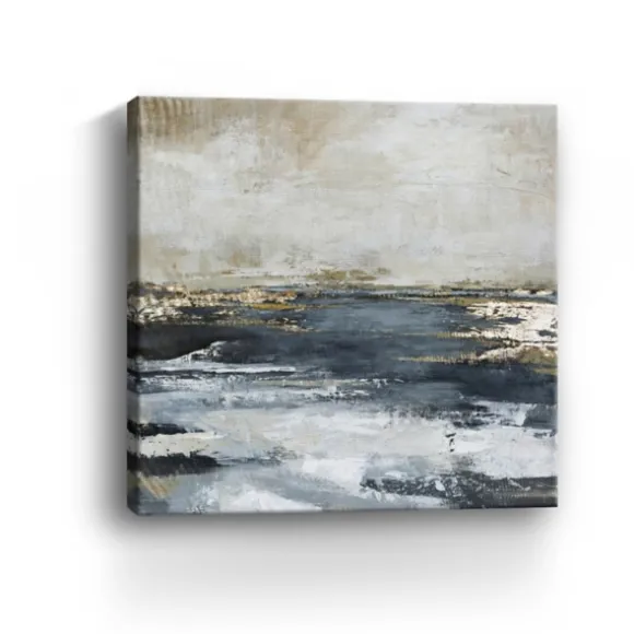 Kirkland's Home Canvas Art-Blue Bay Giclee Canvas Art Print, 40X40 In.