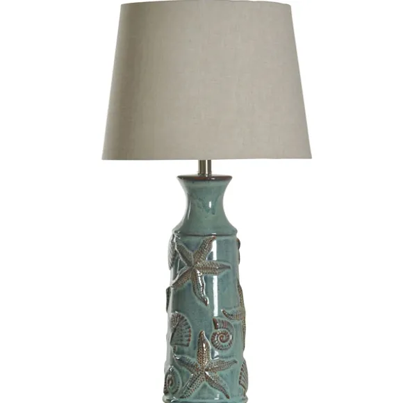 Kirkland's Home Table Lamps-Blue Bay Nautical Ceramic Table Lamp