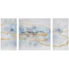 Kirkland's Home Canvas Art-Blue Cosmo Triptych Canvas Art Prints, Set Of 3