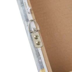 Kirkland's Home Canvas Art-Blue Cosmo Triptych Canvas Art Prints, Set Of 3