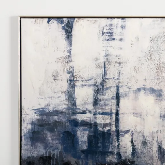 Kirkland's Home Canvas Art-Blue Era Abstract I Framed Canvas Art Print