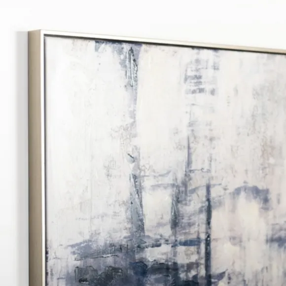 Kirkland's Home Canvas Art-Blue Era Abstract I Framed Canvas Art Print