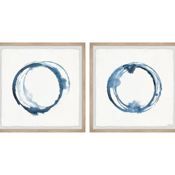 Kirkland's Home Framed Art-Blue Flash Framed Art Prints, Set Of 2