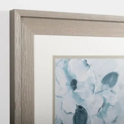 Kirkland's Home Framed Art-Blue Floral Bird I Framed Art Print