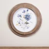 Kirkland's Home Framed Art-Blue Florals I Round Framed Art
