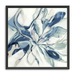 Kirkland's Home Canvas Art-Blue Halcyon Framed Canvas Art Print